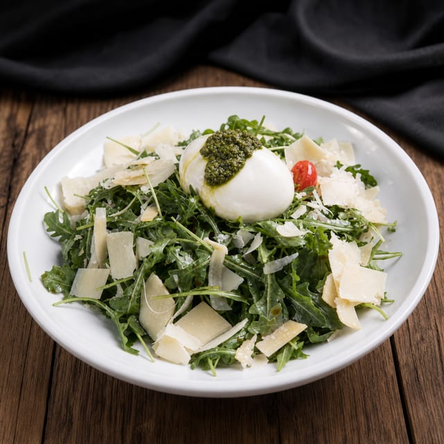 Burrata and Arugula Salad.