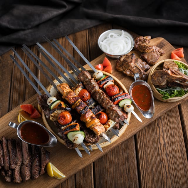 Samarkand Meat Feast Box.