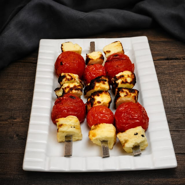 Halloumi Cheese Kebab.