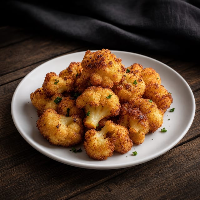 Fried Cauliflower Bites.