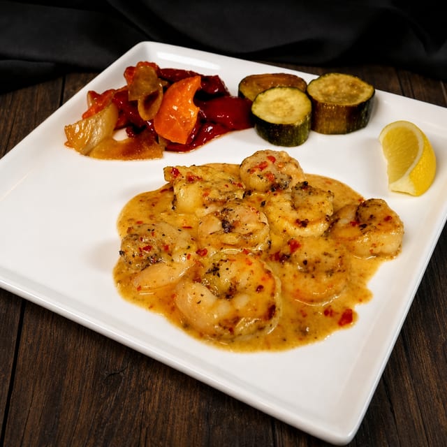 Sweet Chili Shrimp.