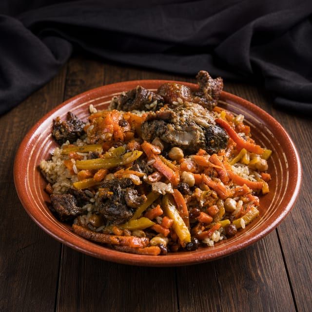Plov Samarkand.