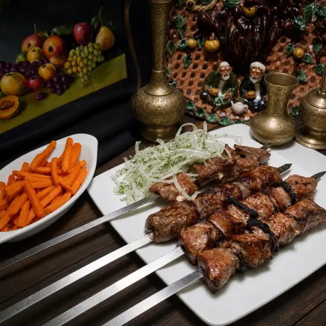 Beef Liver Kebab.