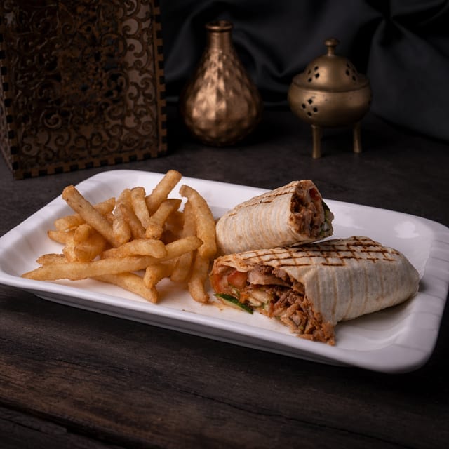 Lamb & Steak Gyro.