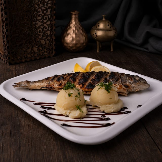 Grilled Branzino.